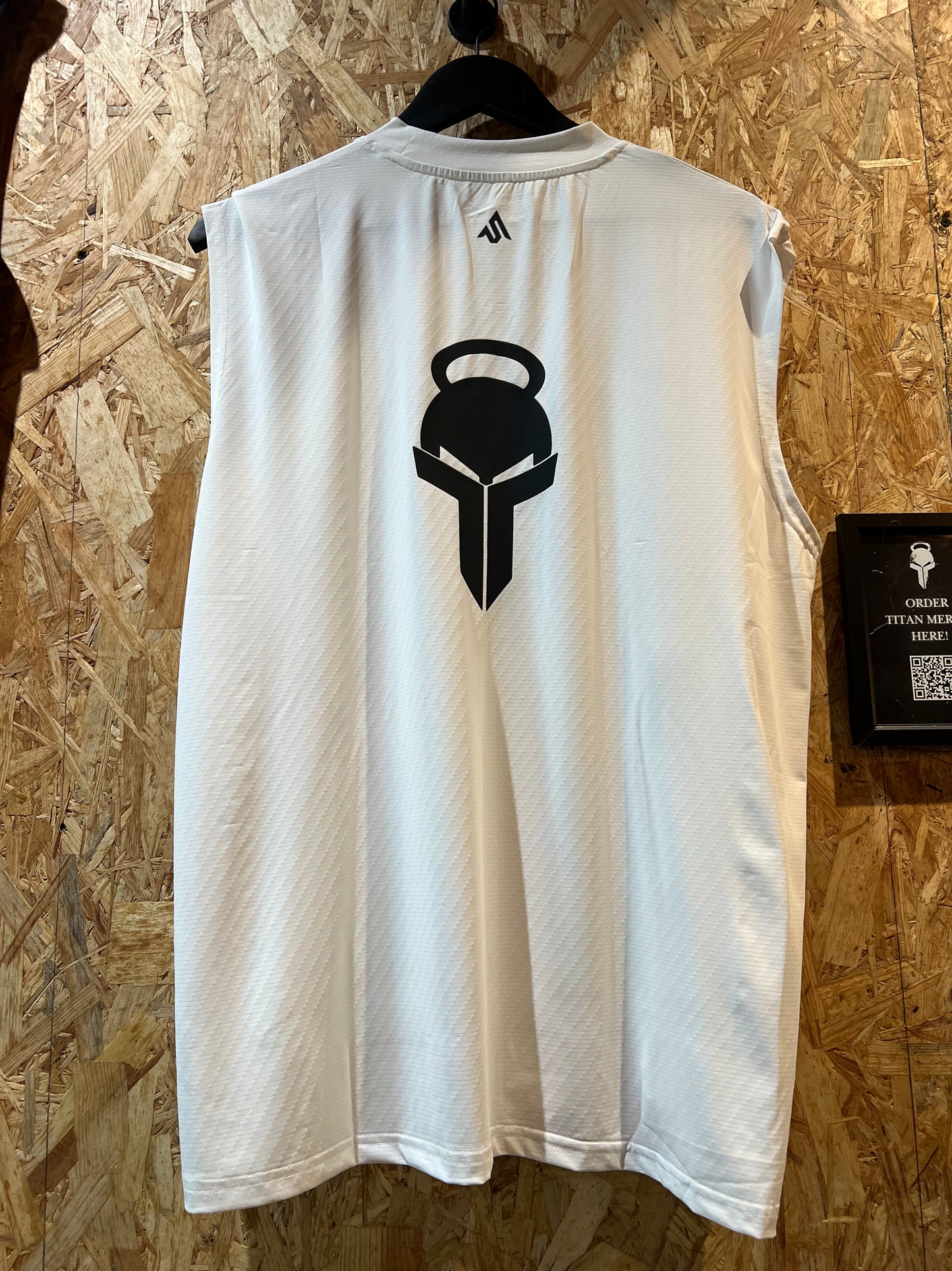 Titan X Strive Mens White Training Vest