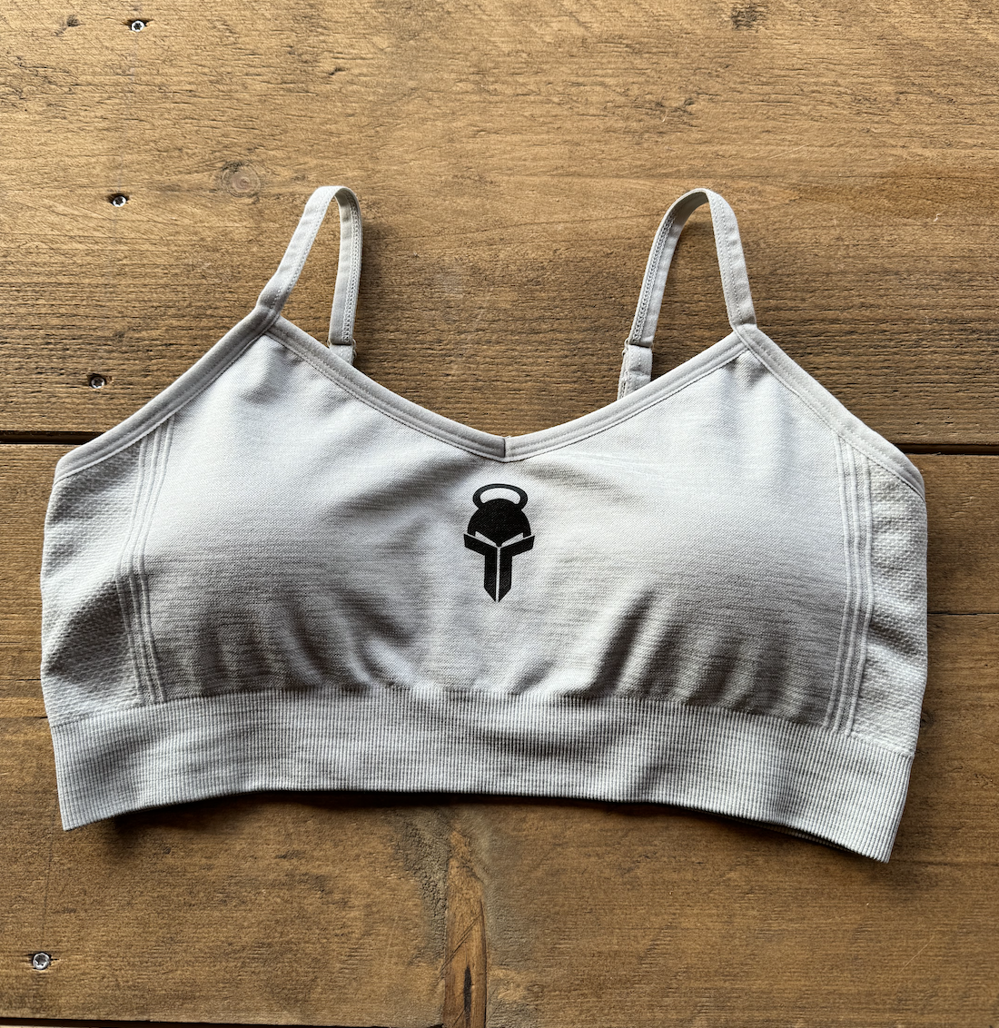 Grey Titan Sports Bra - up to 4 week lead time!
