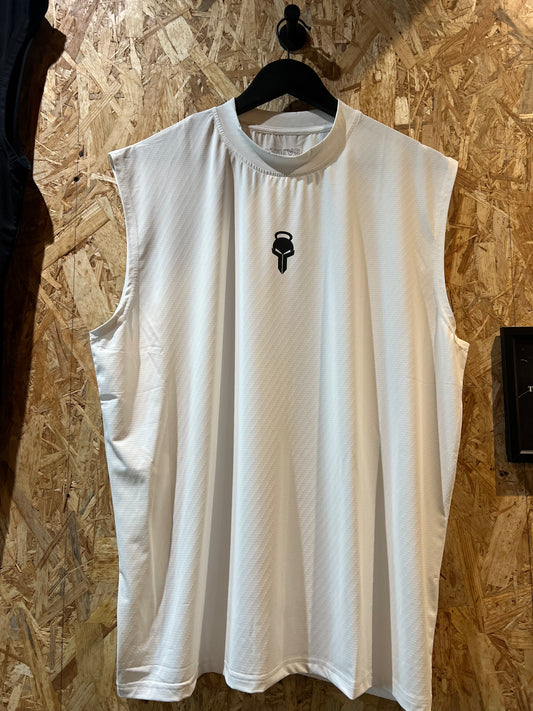 Titan X Strive Mens White Training Vest